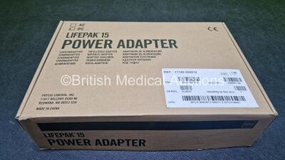 Lifepak 15 Power Adapter Ref 11140-000074 *Like New in Box* - 7