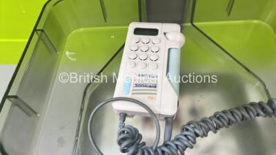 1 x Fisher&Paykel Airvo2 on Stand (Powers Up - Blank Screen) 1 x Huntleigh FM800 Encore Fetal Monitor (Spares / Repairs) and 1 x Huntleigh Sonicaid FD I Doppler - 3