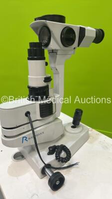 Rodenstock RO 4000 Slit Lamp on Motorized Table (Unable to Power Test Due to No Power Supply - Damaged - See Pictures) - 5