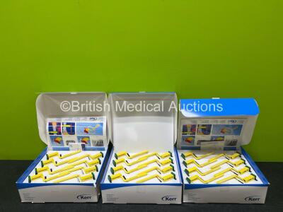 24 x Kerr 671 Super-Bite with Index Film Holders for Radiographs (Like New in Boxes) *Stock Photo*