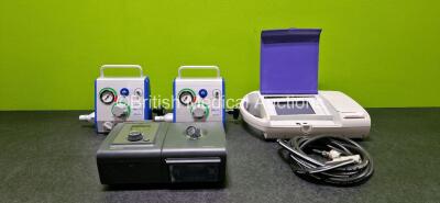 Mixed Lot Including 2 x Baxter EasySpray Units with 1 x Hose, 1 x Philips Respironics REMstar Auto A-Flex CPAP Unit with 1 x System One Humidifier and 1 x Laborie Urodyn+ Unit