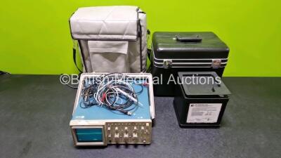 Mixed Lot Including 1 x Bladderscan Ref 0620-0068 Bladder Phantom in Carry Case and 1 x Tektronix 2212 Digital Storage Oscilloscope with Attachments in Carry Bag (Powers Up) - 2