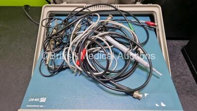 Mixed Lot Including 1 x Bladderscan Ref 0620-0068 Bladder Phantom in Carry Case and 1 x Tektronix 2212 Digital Storage Oscilloscope with Attachments in Carry Bag (Powers Up) - 4