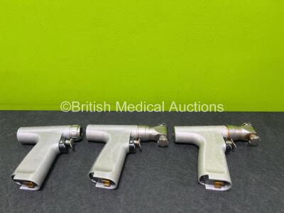 Job Lot Including 2 x deSoutter KDX-600 Handpieces and 1 x deSoutter MDX-600 Handpiece with 3 x Hoses