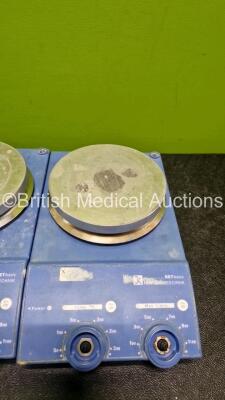 3 x IKA RET Basic Magnetic Stirrers (2 x Missing Dials - See Photos) - 4