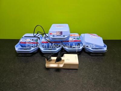 Mixed Lot Including 10 x Clement Clarke Medix Nebulizers (All Spares and Repairs, 5 x Only in Photo) and 1 x Opticlar Otoscope / Ophthalmoscope with 2 x Attachments