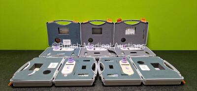 5 x CareFusion Baby CO Monitors in Cases (1 x Missing Battery Case)