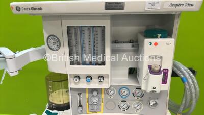 Datex-Ohmeda Aespire View Anaesthesia Machine Software Version 6.20 with ISO Tec7 Vaporizer, Bellows and Hoses (Powers Up) *S/N APHP00375* - 3