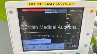 Datex-Ohmeda Aespire View Anaesthesia Machine Software Version 6.30 Bellows and Hoses (Powers Up) *S/N APHT00447* - 5