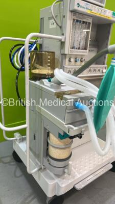 Datex-Ohmeda Aestiva/5 MRI Anaesthesia Machine with Datex-Ohmeda 7900 SmartVent Software Version 4.8 PSVPro, Bellows, Absorber and Hoses (Powers Up) *S/N AMTT0297* - 4