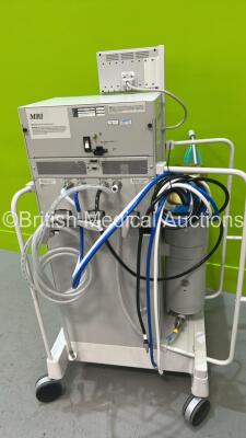 Datex-Ohmeda Aestiva/5 MRI Anaesthesia Machine with Datex-Ohmeda 7900 SmartVent Software Version 4.8 PSVPro, Bellows, Absorber and Hoses (Powers Up) *S/N AMTT0297* - 5