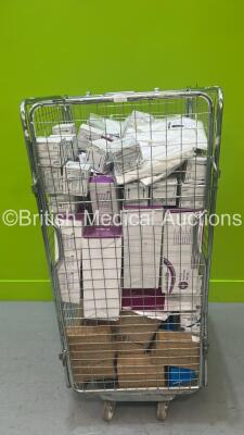 Job Lot of Consumables Including VacSax Tissue Collecting Device, Enteral Single Use Syringes and Non Woven Eye Pads (All Out of Date) *Cage Not Included*