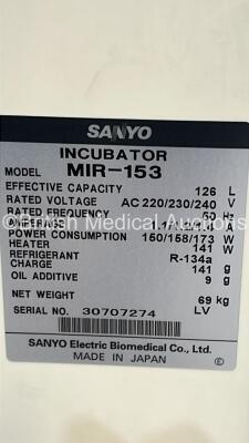 Sanyo MIR-153 Incubator (Powers Up) - 4