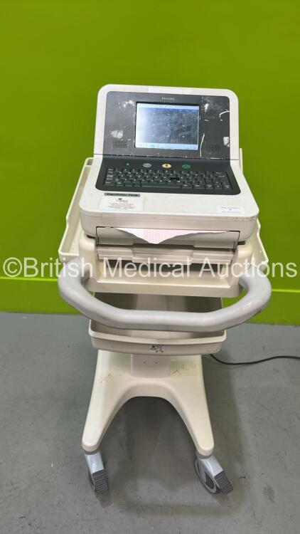 Philips PageWriter TC20 ECG Machine on Stand (Powers Up - 1 x Missing Key) *S/N CN51507225* **CD048**