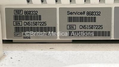 Philips PageWriter TC20 ECG Machine on Stand (Powers Up - 1 x Missing Key) *S/N CN51507225* **CD048** - 5