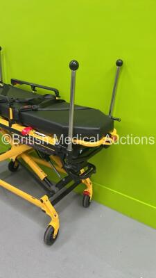 Stryker 6650 PowerPro TL Electric Ambulance Stretcher with Mattress and Straps (Powers Up with Good Battery - Battery Included) *S/N 131139836* - 4