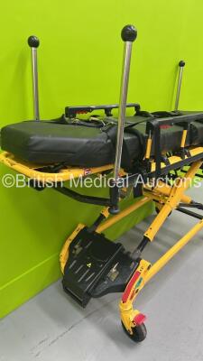 Stryker 6650 PowerPro TL Electric Ambulance Stretcher with Mattress and Straps (Powers Up with Good Battery - Battery Included) *S/N 131139836* - 8