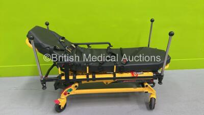 Stryker 6650 PowerPro TL Electric Ambulance Stretcher with Mattress and Straps (Powers Up with Good Battery - Battery Included) *S/N 131139836* - 10