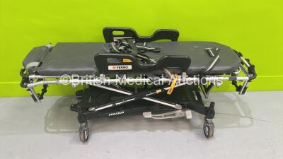 Ferno Pegasus Hydraulic Ambulance Stretcher with Mattress and Straps (Hydraulics Tested Working) *S/N PEG6825* - 2