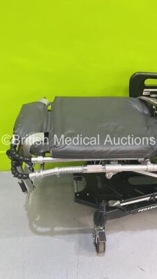 Ferno Pegasus Hydraulic Ambulance Stretcher with Mattress and Straps (Hydraulics Tested Working) *S/N PEG6825* - 4