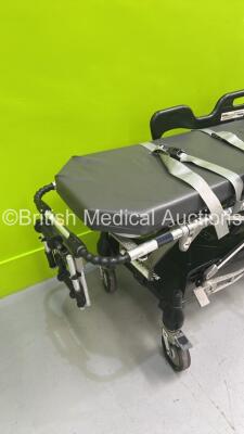 Ferno Pegasus Hydraulic Ambulance Stretcher with Mattress and Straps (Hydraulics Tested Working) *S/N PEG7137* - 3