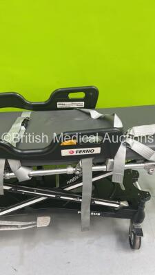 Ferno Pegasus Hydraulic Ambulance Stretcher with Mattress and Straps (Hydraulics Tested Working) *S/N PEG7137* - 5