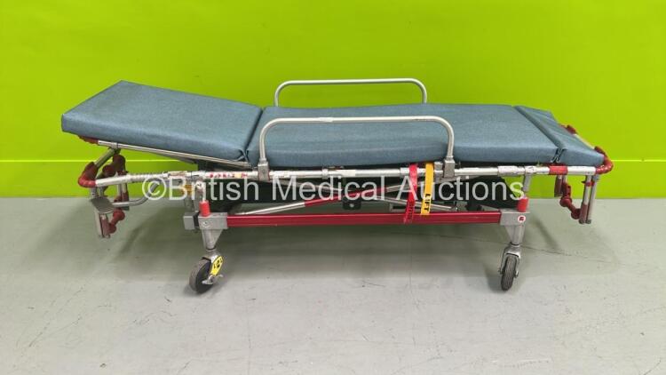 Ferno Falcon Hydraulic Ambulance Stretcher with Mattress (Hydraulics Tested Working) *S/N 003033*