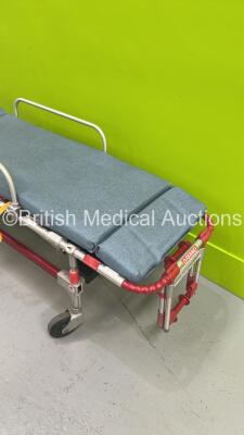 Ferno Falcon Hydraulic Ambulance Stretcher with Mattress (Hydraulics Tested Working) *S/N 003033* - 7