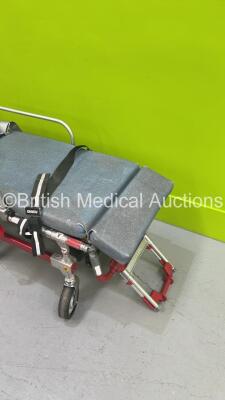 Ferno Flacon Six Hydraulic Ambulance Stretcher with Mattress and Straps (Hydraulics Tested Working) *S/N FSX1320* - 6