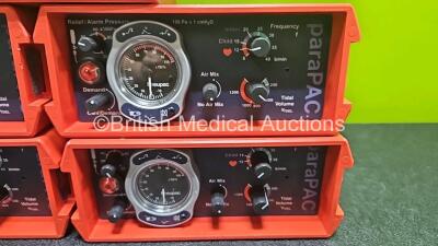 5 x PneuPac paraPAC 200D MR Compatible Ventilators *All Mfd - 2018* **SN 1803248 / 1803115 / 1803116 / 1803053 / 1803236* - 3