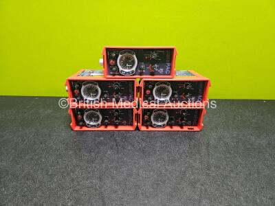 5 x PneuPac paraPAC 200D MR Compatible Ventilators *All Mfd - 2018* **SN 1803205 / 1803268 / 1803270 / 1803232 / 1803119*