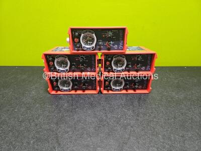 5 x PneuPac paraPAC 200D MR Compatible Ventilators *All Mfd - 2018* **SN 1803082 / 1803317 / 1803079 / 1803114 / 1803172**