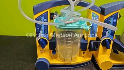 3 x Laerdal LSU Suction Units (All Power Up) with 3 x Suction Cups *SN 78151467028 / 78421756222 / 78232086548* - 2