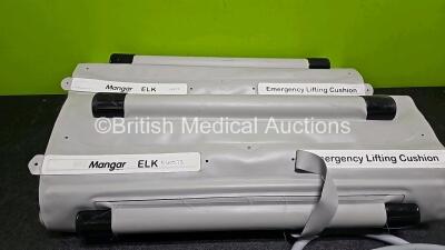 2 x Mangar ELK Emergency Lifting Cushions with 2 x Controllers - 4