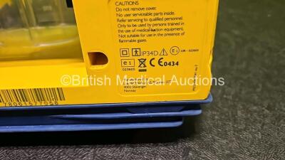 3 x Laerdal LSU Suction Units (All Power Up) with 3 x Suction Cups (2 x Missing Lids) *SN 78391472788 / 78061577042 / 78061577058* - 5