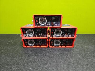 5 x PneuPac paraPAC 200D MR Compatible Ventilators *3 x Mfd - 2018* **SN 1801167 / 1803294 / 180357*