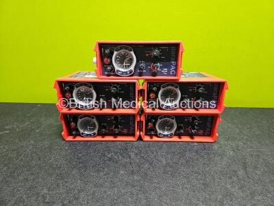 5 x PneuPac paraPAC 200D MR Compatible Ventilators *4 x Mfd - 2018* **SN 1802256 / 1803295 / 1803207 / 1803267*