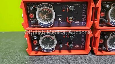 5 x PneuPac paraPAC 200D MR Compatible Ventilators *All Mfd - 2018* **SN 1803118 / 1803213 / 1803312 / 1803149 / 1803101* - 2