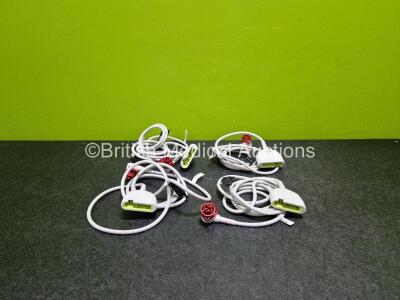 4 x Zoll Ref 8300-000831-40 Assy Defibrillator MFC Cables