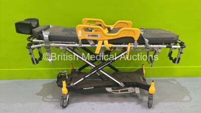 Ferno Pegasus Hydraulic Ambulance Stretcher with Mattress (Hydraulics Tested Working) * S/N PEG7444*