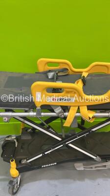 Ferno Pegasus Hydraulic Ambulance Stretcher with Mattress (Hydraulics Tested Working) * S/N PEG7444* - 4