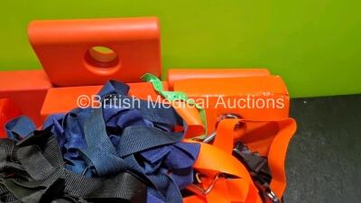 Job Lot Including 7 x Ambulance Head Foam Blocks and Various Ambulance Safety Straps - 3