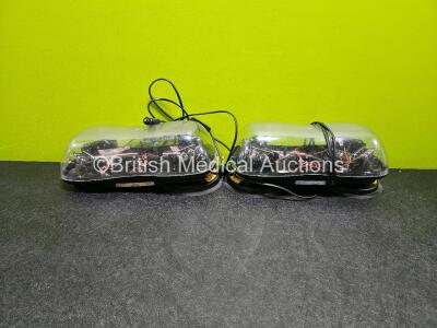 2 x Premier Hazard Emergency Vehicle Lights