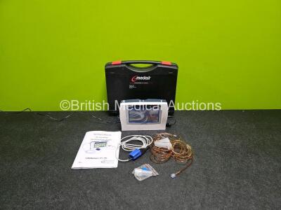 Medair Lifesense Multiparameter Monitor Ref LS1-9R (Powers Up) with Accessories in Case