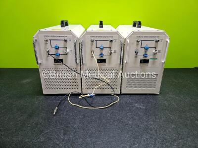 3 x Laerdal Simman & Airman Compressor Units (All Power Up)