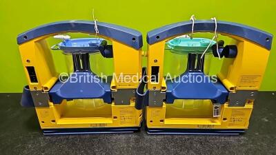 4 x Laerdal LSU Suction Units (All Power Up) with 4 x Suction Cups *SN 78061798943 / 78061294000 / 78061293974 / 78081687760* - 7