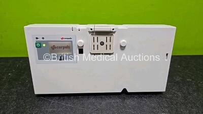 GS Corpuls3 Slim Defibrillator Ref : 04301 (Powers Up) with Corpuls Patient Box Ref : 04200 (Powers Up) with Pacer, Oximetry, ECG-D, ECG-M, CO2, CPR, NIBP,Temp 1/2, P1/P2 and Printer Options and Corpuls Display Unit Ref 04100 (Powers Up) with 3 x Li-Ion B - 5