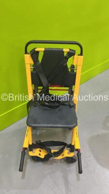 Stryker Stair Pro Model 6252 Evacuation Chair (Missing 1 x Wheel - See Pictures) *S/N 050839956* - 2