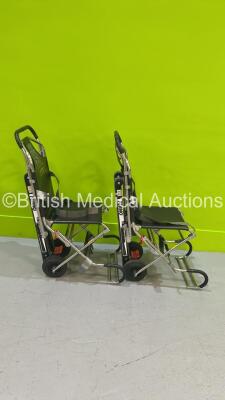 2 x Ferno Compact Evacuation Chairs with Ferno Compact 2 Tracks *SN CT-0101-C / CT-02400-T / CT-01499-C / CT-01499-T * - 3