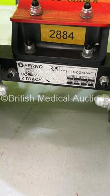 2 x Ferno Compact Evacuation Chairs with Ferno Compact 2 Tracks *SN CT-02351-C / CT-03388-T / CT-02424-C / CT-02424-T** - 8